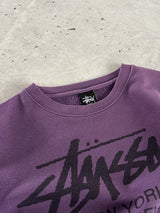 Stussy World Tour Heavyweight Crewneck Sweatshirt (S)