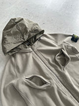 SS/09 Stone Island Nylon metal Hood knit zip up Jumper (S)
