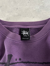 Stussy World Tour Heavyweight Crewneck Sweatshirt (S)