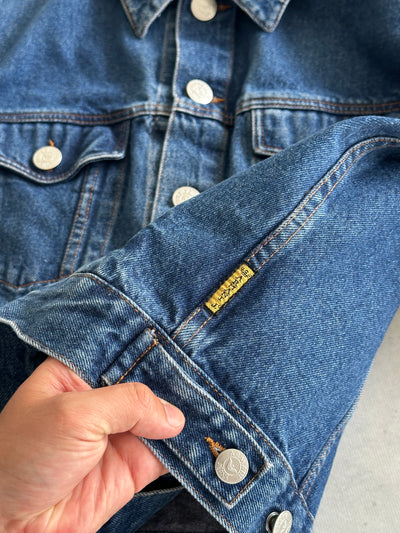 90's Armani Jeans Button Up Denim Jacket (M)