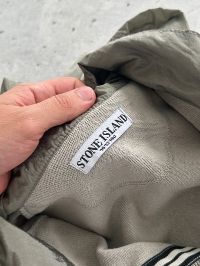 SS/09 Stone Island Nylon metal Hood knit zip up Jumper (S)