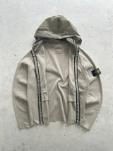 SS/09 Stone Island Nylon metal Hood knit zip up Jumper (S)