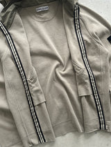 SS/09 Stone Island Nylon metal Hood knit zip up Jumper (S)
