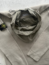 SS/09 Stone Island Nylon metal Hood knit zip up Jumper (S)