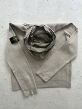 SS/09 Stone Island Nylon metal Hood knit zip up Jumper (S)