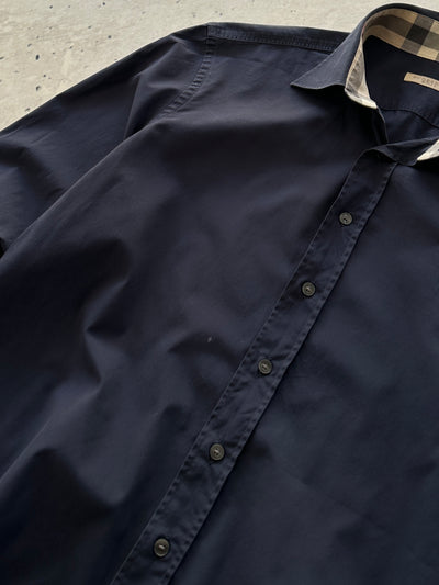 00's Burberry Brit Nova Check Long Sleeve Shirt (M)