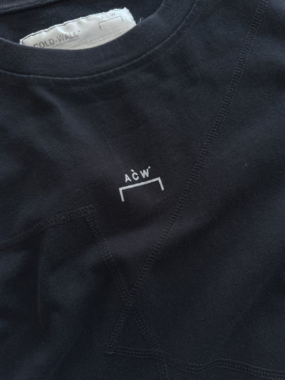 A Cold Wall ACW asymmetric stitch Heavyweight T Shirt (XL)