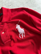 Ralph Lauren Big Logo Long Sleeve Polo Shirt (M)