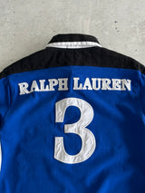 Ralph Lauren Spell Out Heavyweight Rugby Shirt (M)