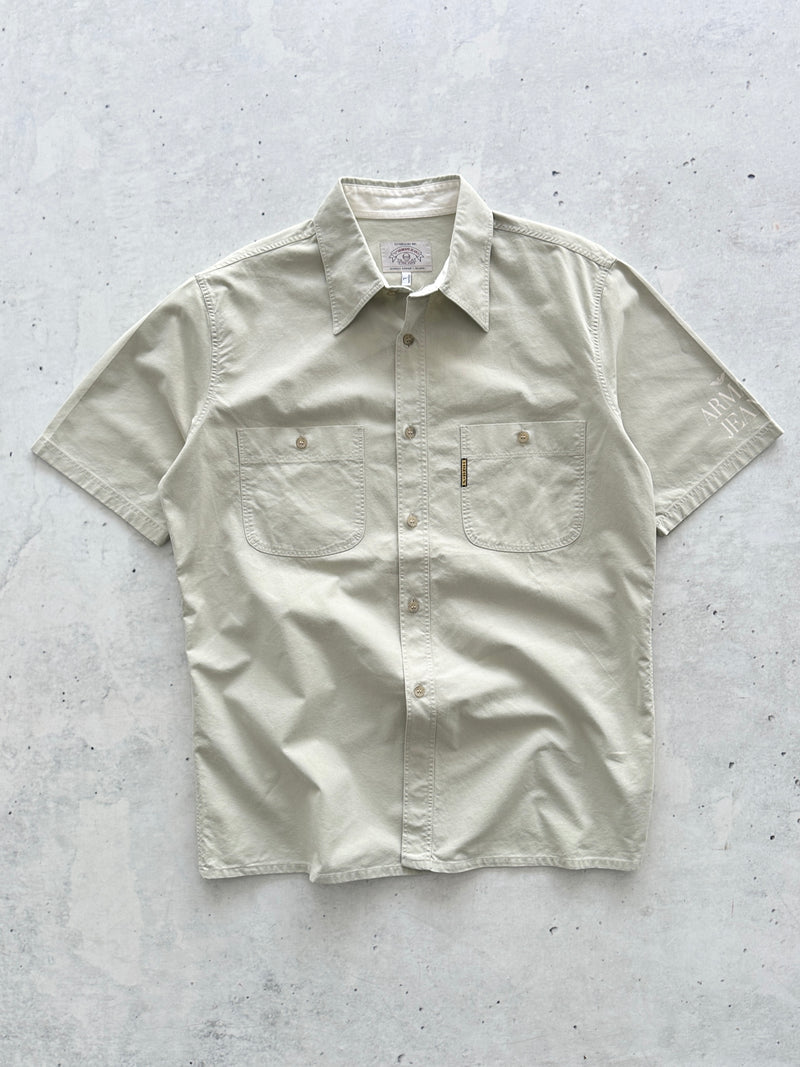 Vintage Armani Jeans Heavyweight Shirt (XL)