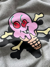 Ice Cream Cones & Bones pullover hoodie (XL)