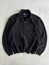 Ralph Lauren 1/4 Zip Knit Pullover Jumper (XL)