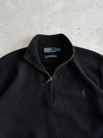 Ralph Lauren 1/4 Zip Knit Pullover Jumper (XL)