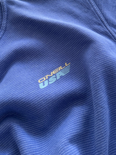 90's O'Neill USA Fleece Lined textured Crewneck Sweatshirt (XL)