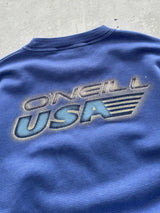 90's O'Neill USA Fleece Lined textured Crewneck Sweatshirt (XL)