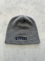 90's Stussy Embroidered Knit Beanie (One Size)