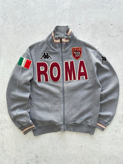 Vintage Kappa AS Roma Zip Up Track Jacket (M)