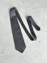 Vintage Fendi Silk Patterned Tie (One Size)