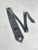 Vintage Fendi Silk Patterned Tie (One Size)