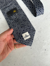 Vintage Fendi Silk Patterned Tie (One Size)