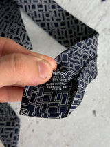 Vintage Fendi Silk Patterned Tie (One Size)
