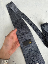 Vintage Fendi Silk Patterned Tie (One Size)