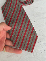 Vintage Gucci Silk Striped Tie (One Size)