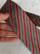 Vintage Gucci Silk Striped Tie (One Size)