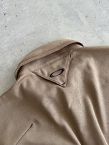 00's Oakley Multi Zip Long Sleeve Polo Shirt (M)