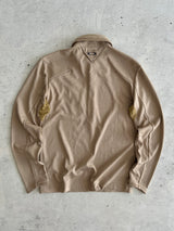 00's Oakley Multi Zip Long Sleeve Polo Shirt (M)