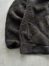 Patagonia Retro-x Zip Up Patterned / camo Fleece (XL)