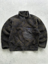 Patagonia Retro-x Zip Up Patterned / camo Fleece (XL)