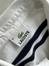 00's Lacoste Stripe Long Sleeve Polo Shirt (S)