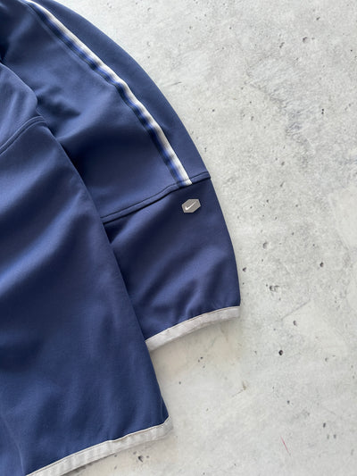 00's Nike tech Swoosh asymmetrical Zip Pullover (L)