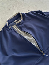 00's Nike tech Swoosh asymmetrical Zip Pullover (L)