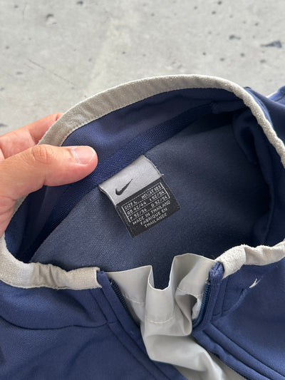 00's Nike tech Swoosh asymmetrical Zip Pullover (L)