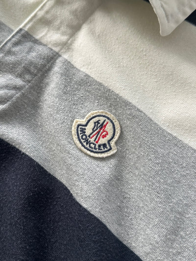 Moncler Stripe Polo Shirt (M)