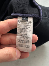 Dolce & Gabbana Metal Emblem Zip Up Hoodie (M)