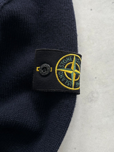 AW/14 Stone Island Chunky Wool Knit Crewneck Jumper (M)