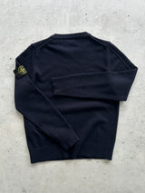 AW/14 Stone Island Chunky Wool Knit Crewneck Jumper (M)