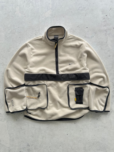 2002 Nike tech 3D butterfly pocket Pullover Fleece (M)