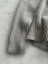 AW/11 Stone Island Chunky Wool Knit Turtle Neck Jumper (S)