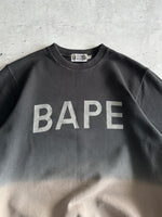 BAPE Spell Out Gradient Crewneck Sweatshirt (S)