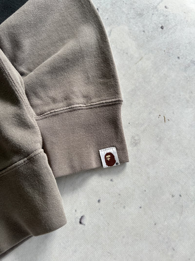 BAPE Spell Out Gradient Crewneck Sweatshirt (S)