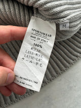 AW/11 Stone Island Chunky Wool Knit Turtle Neck Jumper (S)