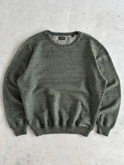 Diesel Crewneck Marl Knit Jumper (L)