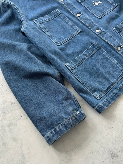 Stussy Denim Chore Jacket / Overshirt (XL)