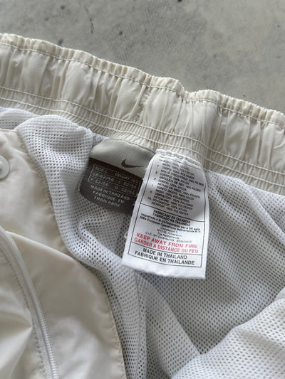 00's Nike metal emblem baggy Nylon Track Pants (M/S)
