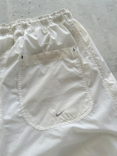 00's Nike metal emblem baggy Nylon Track Pants (M/S)