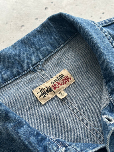 Stussy Denim Chore Jacket / Overshirt (XL)